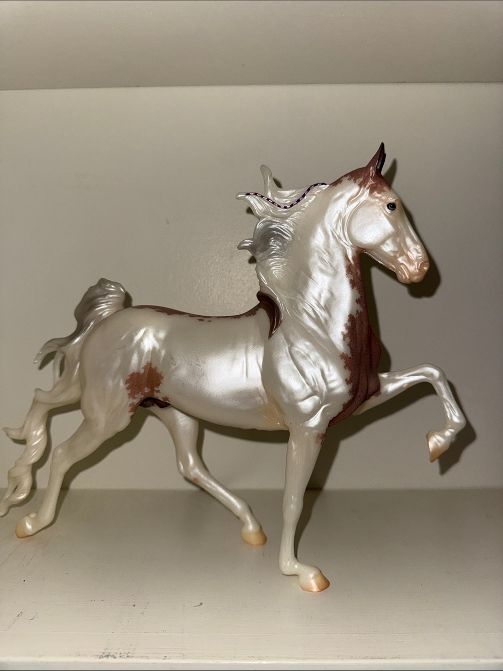 Breyer BreyerFest 2023 Stagecoach Surprise Glossy Roan Pinto 375 Made Hamilton